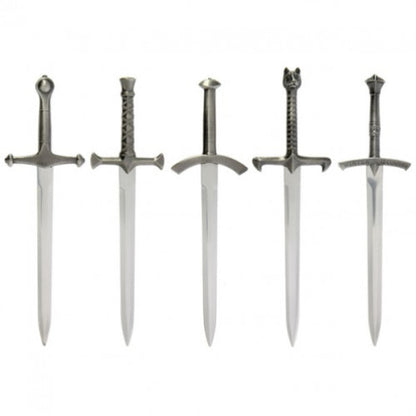 Game of Thrones 5 Piece Silver Letter Opener Set BG311112