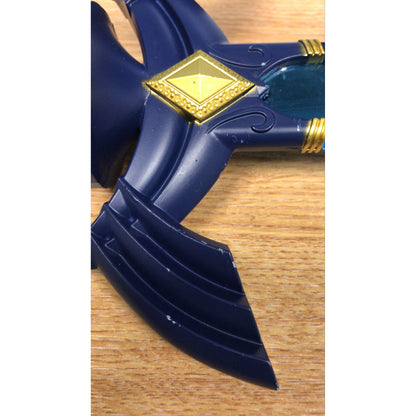 Zelda Metal Sword Tears of the Kingdom Corrupted Master Sword with Stand EX DISPLAY