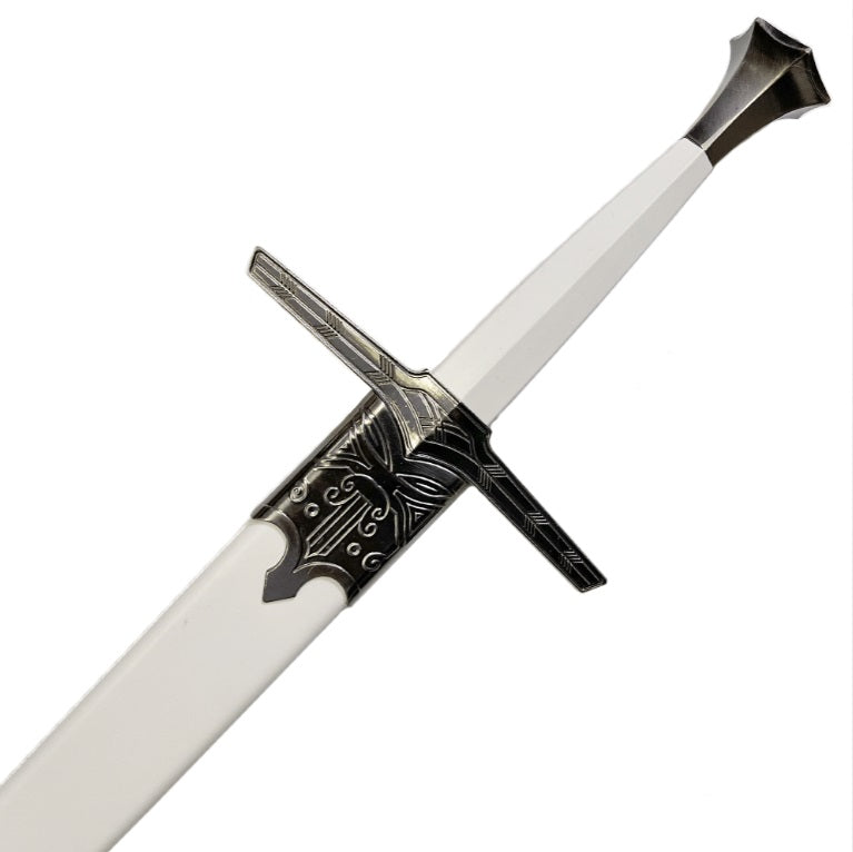 The Witcher Tv Series Geralt of Rivia White Metal Sword