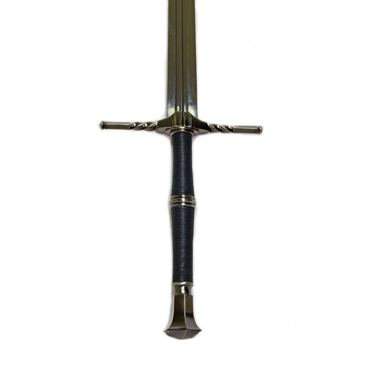 The Witcher 3 Version Horizontal Guard Metal Sword with Bell Pommel