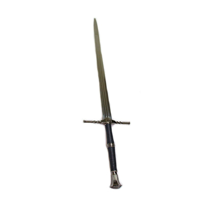 The Witcher 3 Version Horizontal Guard Metal Sword with Bell Pommel