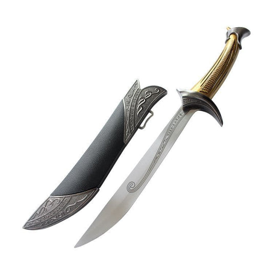 The Hobbit Thorin Dwarf King Mini Metal Dagger With Sheath