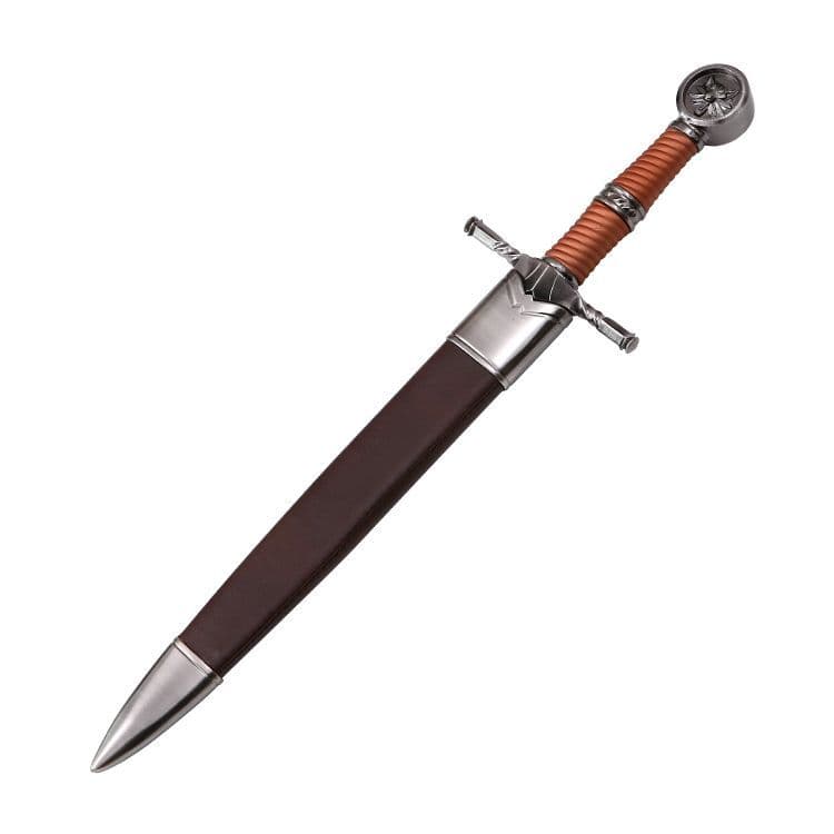 The Witcher Video Game V5 Horizontal Guard Wolf Pommel Letter Opener 40cm HK8786SU