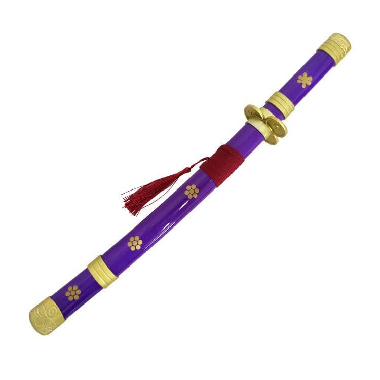 One Piece Zoro Purple Enma Mini Metal Katana Sword